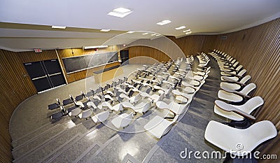 Lecture Hall Stock Photo