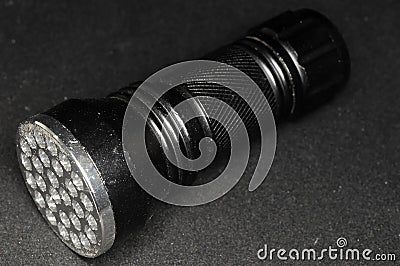 Led Aluminium Torch Stock Photo