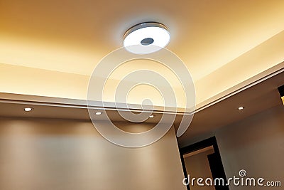 Led ceiling Stock Photo