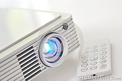 Led projector Stock Photo