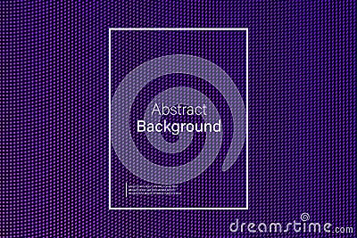 LED video pixel wall. Texture screen dotted background. Vector geometric pattern. Multicolor abstract background. Abstract Vector Illustration