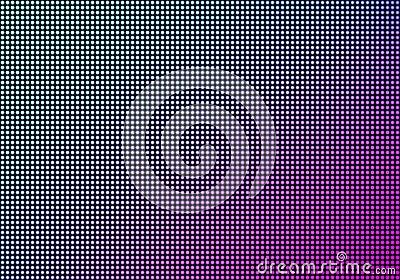 LED video wall screen texture background, display Vector Illustration