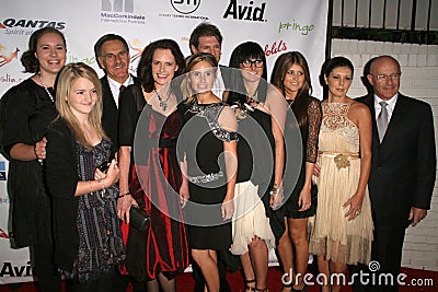 The Ledger Family at the Australian Academy Award Celebration. Chateau Marmont, West Hollywood, CA. 90046 Editorial Stock Photo