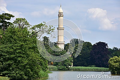 Lednice gardens,Czech republic Stock Photo