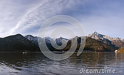 Ledro lake Stock Photo