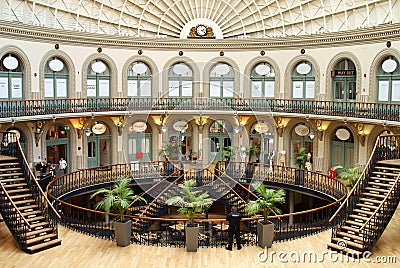 Leeds Corn Exchange part 1 Editorial Stock Photo