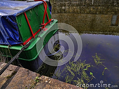 The Leeds Liverpool Canal Festival at Burnley Lancashire Editorial Stock Photo