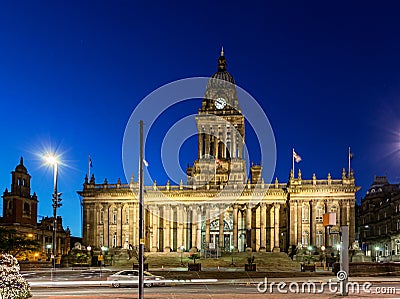 Leeds Town hall Stock Photo