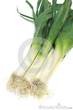 Leeks Stock Photo