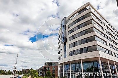 Leer city in ostfriesland germany Stock Photo