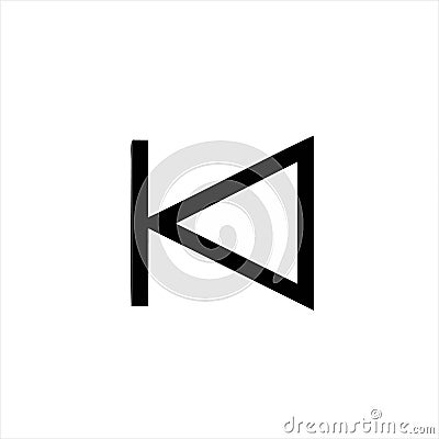 Left arrow Icon, left arrow Icon Eps10, left arrow Icon Vector, left arrow Icon Eps Vector Illustration