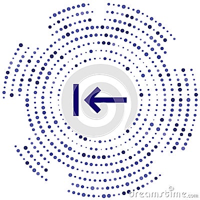 left arrow vector icon. left arrow editable stroke. left arrow linear symbol for use on web and mobile apps, logo, print media. Vector Illustration