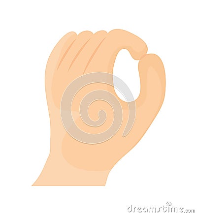 left hander design Vector Illustration