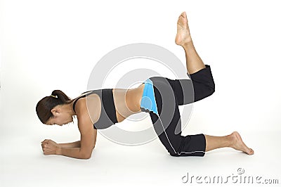 Leg Curl 2 Stock Photo