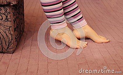 Leg warmers Stock Photo