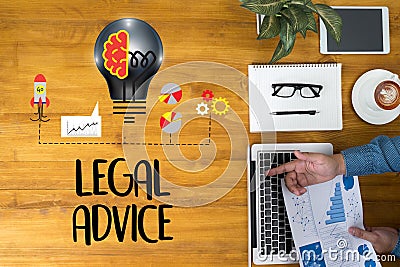 LEGAL ADVICE (Legal Advice Compliance Consulation Expertise Help Stock Photo