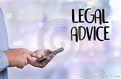 LEGAL ADVICE (Legal Advice Compliance Consulation Expertise Help Stock Photo