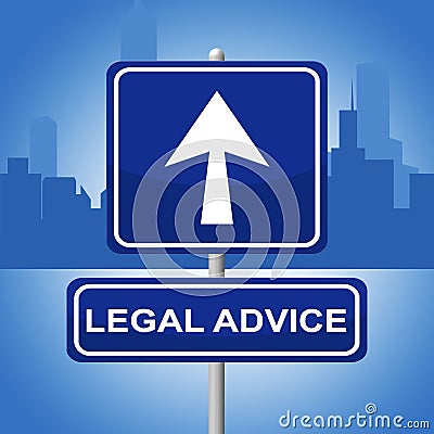 Legal Advice Means Court Legally And Jurisprudence Stock Photo