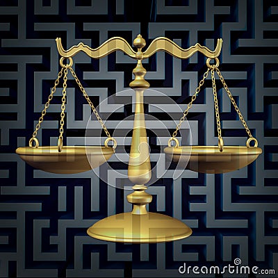 Legal Confusion Stock Photo