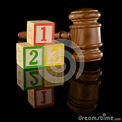 Legal Fundamental Basics Stock Photo