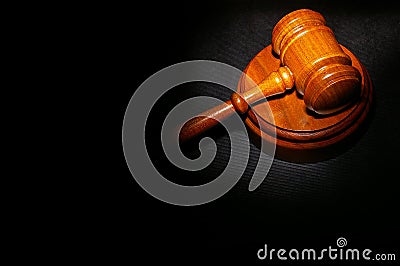 Legal gavel Stock Photo