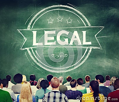 Legal Legalisation Laws Justice Ethical Concept Stock Photo