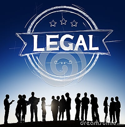 Legal Legalisation Laws Justice Ethical Concept Stock Photo