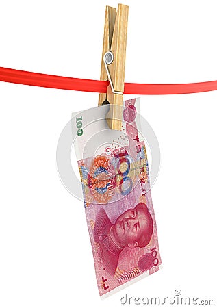 Legalization of funds money laundering. Financial concept Stock Photo
