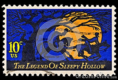 The Legend of Sleepy Hollow Issue Editorial Stock Photo