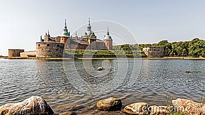 The legendary castle in Kalmar, Sweden Stock Photo