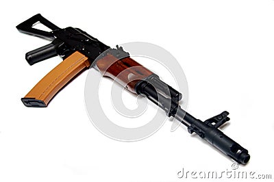 Legendary Kalashnikov, AK-74. Modern rifle of Russ Stock Photo