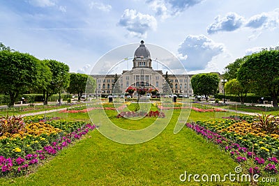 The Legislative Assembly of Saskatchewan in the City of Regina, Canada Stock Photo