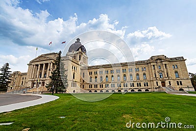 The Legislative Assembly of Saskatchewan in the City of Regina, Canada Stock Photo
