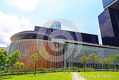 The legislative council complex, hong kong Editorial Stock Photo