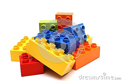 Lego blocks Stock Photo