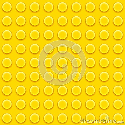 Lego blocks pattern Vector Illustration