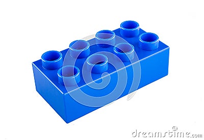 Lego Building Blocks Stock Photo