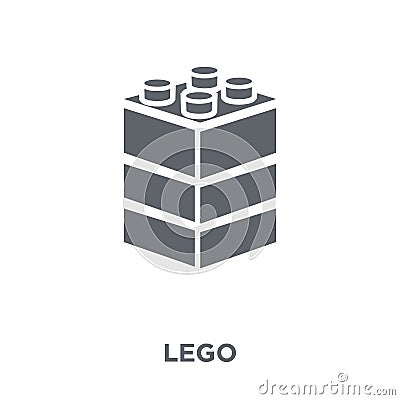 Lego icon from Entertainment collection. Vector Illustration