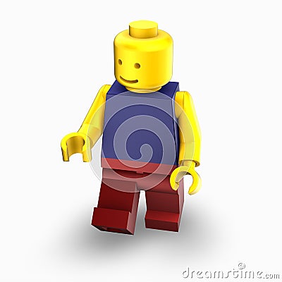 Lego man Editorial Stock Photo