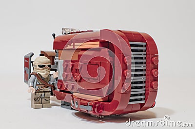 Lego star wars minifigures Editorial Stock Photo