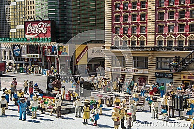 Legoland California - Carlsbad, San Diego County, California Editorial Stock Photo