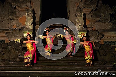 Legong Dance, Bali, Indonesia Editorial Stock Photo