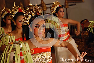 Legong dance Editorial Stock Photo