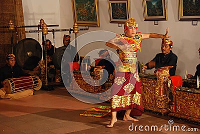 Legong dance Editorial Stock Photo