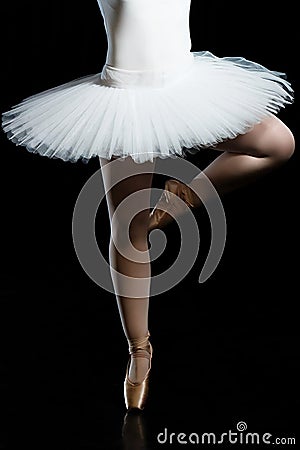 Legs of ballerina, Pointe shoes. ballet dancers, grace, flexibility, dancing.ballerina, pointe shoes,dances Stock Photo