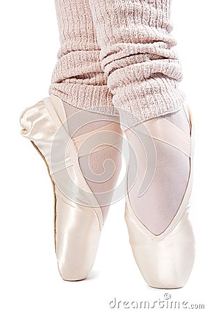 Legs in ballet shoes 7 Stock Photo