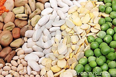 Legume collection Stock Photo