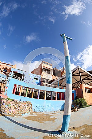 Legzira beach Morrocco Editorial Stock Photo