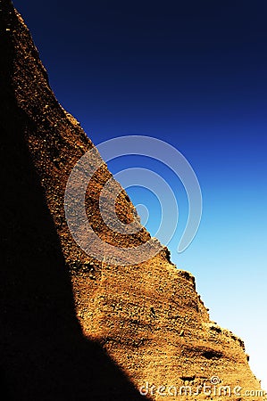 Legzira stone arches, Sidi Ifni, Souss-Massa-Draa, Morocco Stock Photo