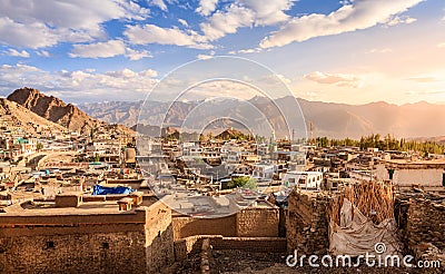 Leh Stock Photo